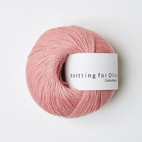 Knitting for Olive Cotton Merino Coral