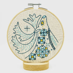 Hook Link + Tinker - Folk Caribou Embroidery Kit COLOUR