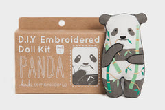 Kiriki - DIY Embroidered Doll Kit - Panda