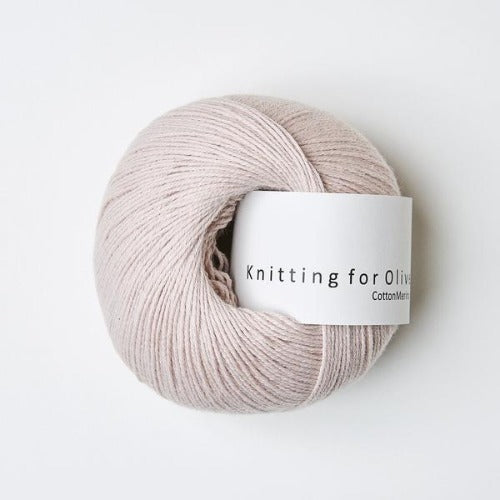 Knitting for Olive Cotton Merino Mushroom Rose