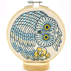 Hook Line + Tinker - Saw Whet Owl Embroidery Kit