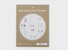 Embroidery Stitch Sampler - Beginner Stitch Sampler