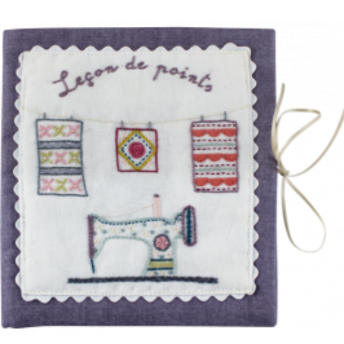 Un Chat dans l'aiguille - Porte Aiguilles Lecon de Points Embroidery Kit
