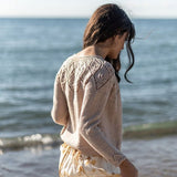 Water Lilies Pullover & Cardigan