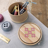 Cohana - Magewappa Embroidery Hoop Toolbox (Yellow & Pink - Two Sizes)